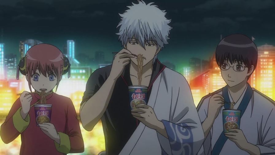 Nissin Cup Noodles China x Gintama