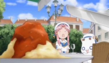 Aria The Origination: Sono Choppiri Himitsu no Basho ni...