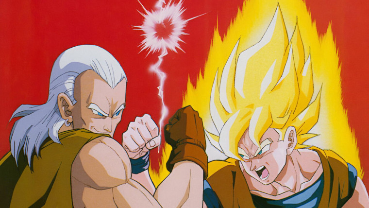 Dragon Ball Z: Goku es un super saiyan