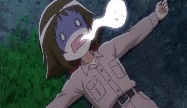 Mikakunin de Shinkoukei: Mite. Are ga Watashitachi no Tomatteiru Ryokan yo.