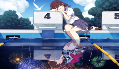 Uchiage Hanabi, Shita kara Miru ka? Yoko kara Miru ka? (Fireworks) Castellano